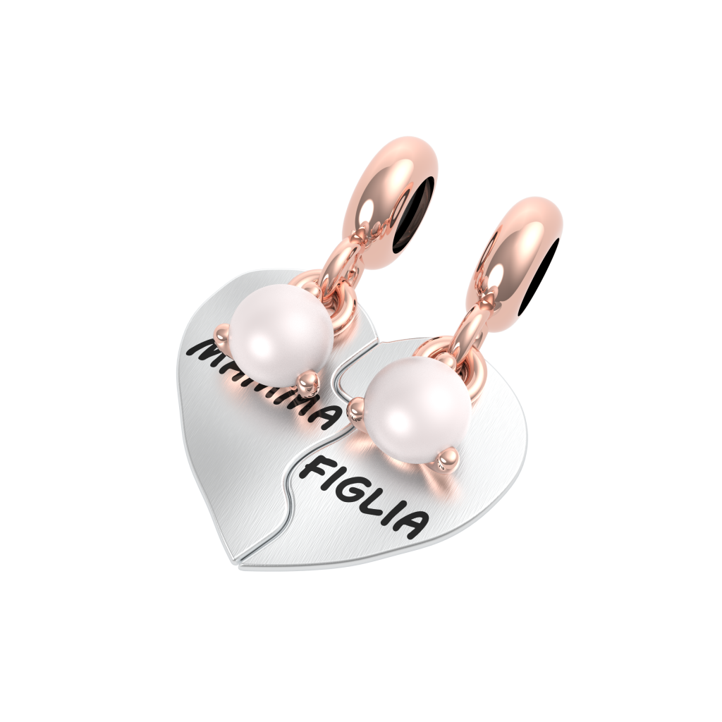 Mamma - Figlia Set di 2 charms - Mini